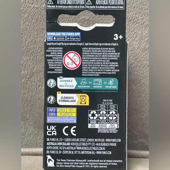 Leatherface Texas Chainsaw Massacre Funko.PocketPop Keychain Charm ScareFair NIB - Picture 7 of 7